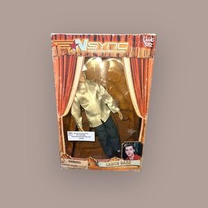 Vintage NSYNC Lance Bass Collectible Marionette Doll